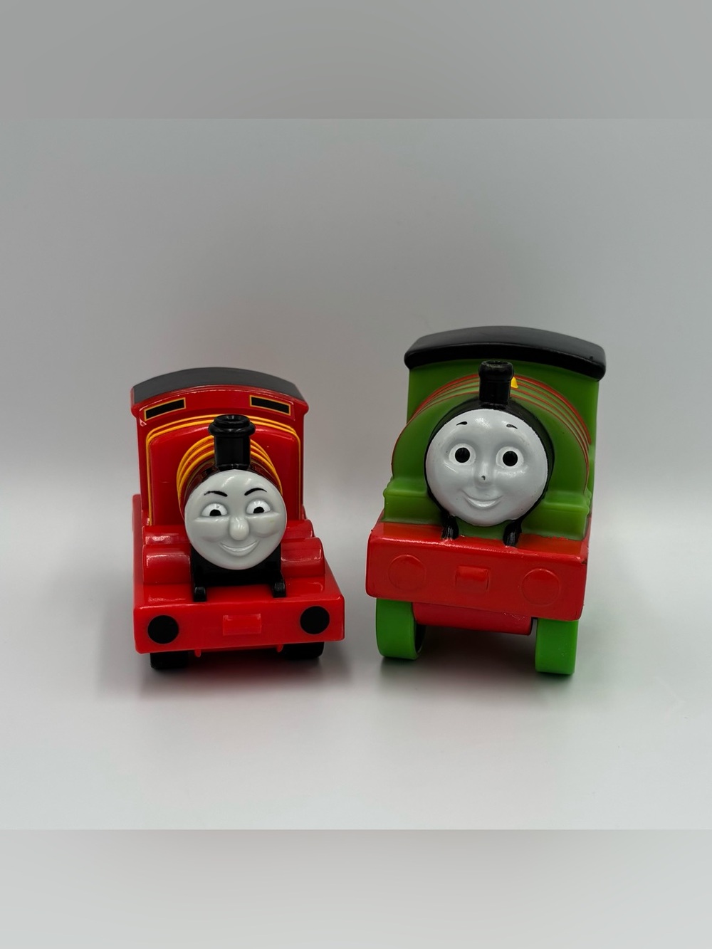 RARE Y2K Vintage Thomas the Train & Friends Toy Lot- James + Percy Vehicle Cars